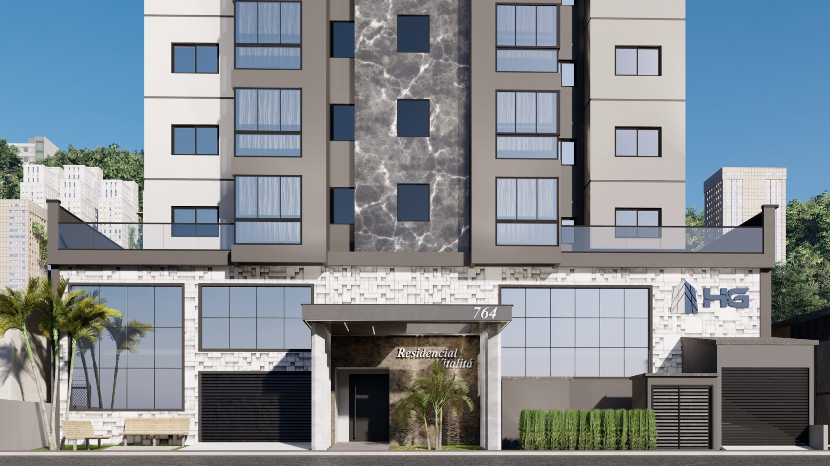 zoom frontal fachada